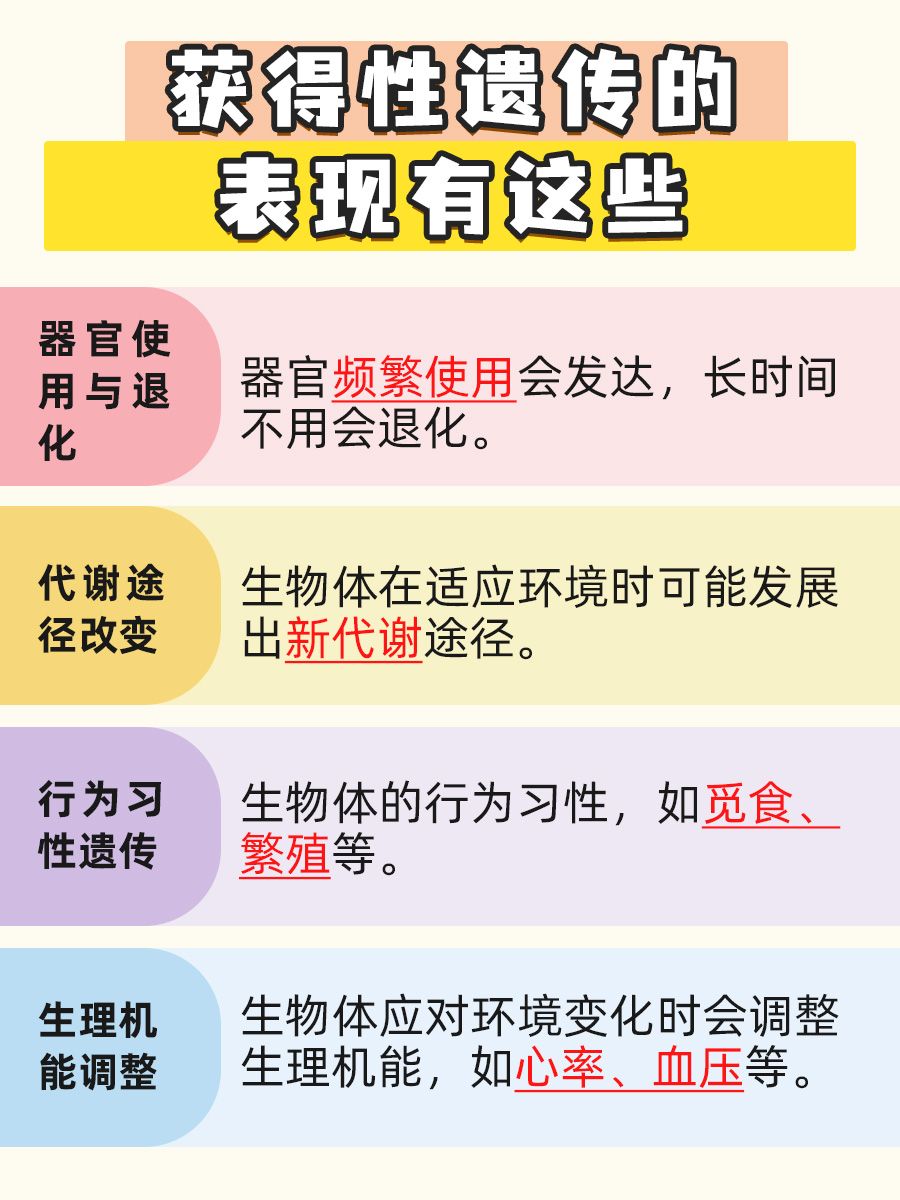 获得性遗传？解锁生命新密码！