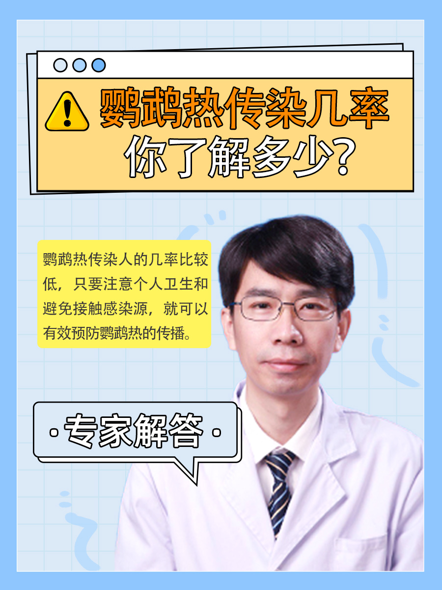 鹦鹉热传染几率：你了解多少？