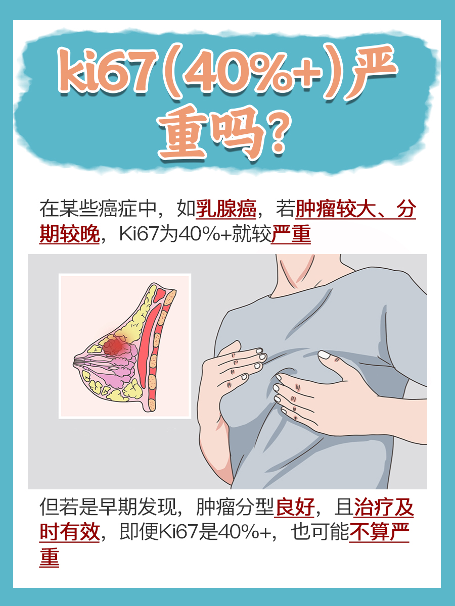 一文解析，Ki67（40%+）严重吗