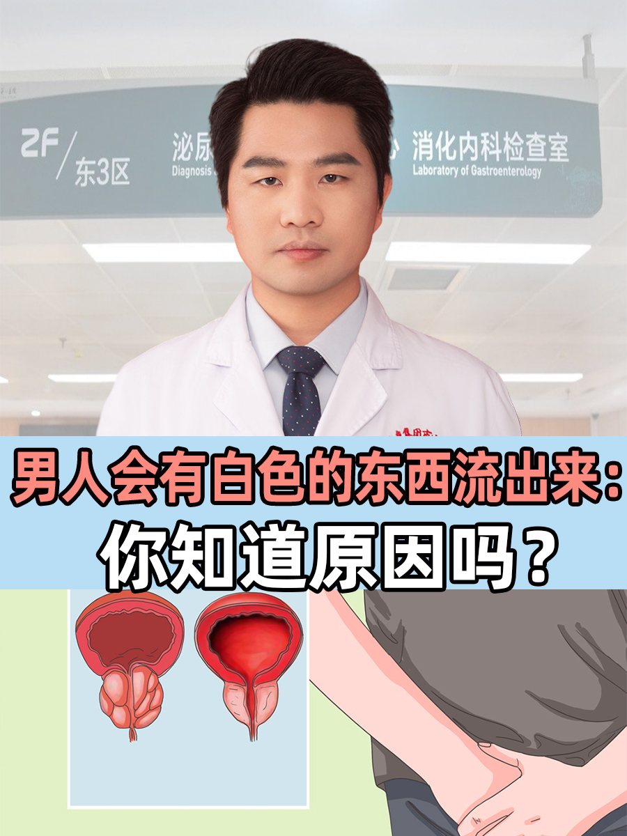男人会有白色的东西流出来：你知道原因吗？