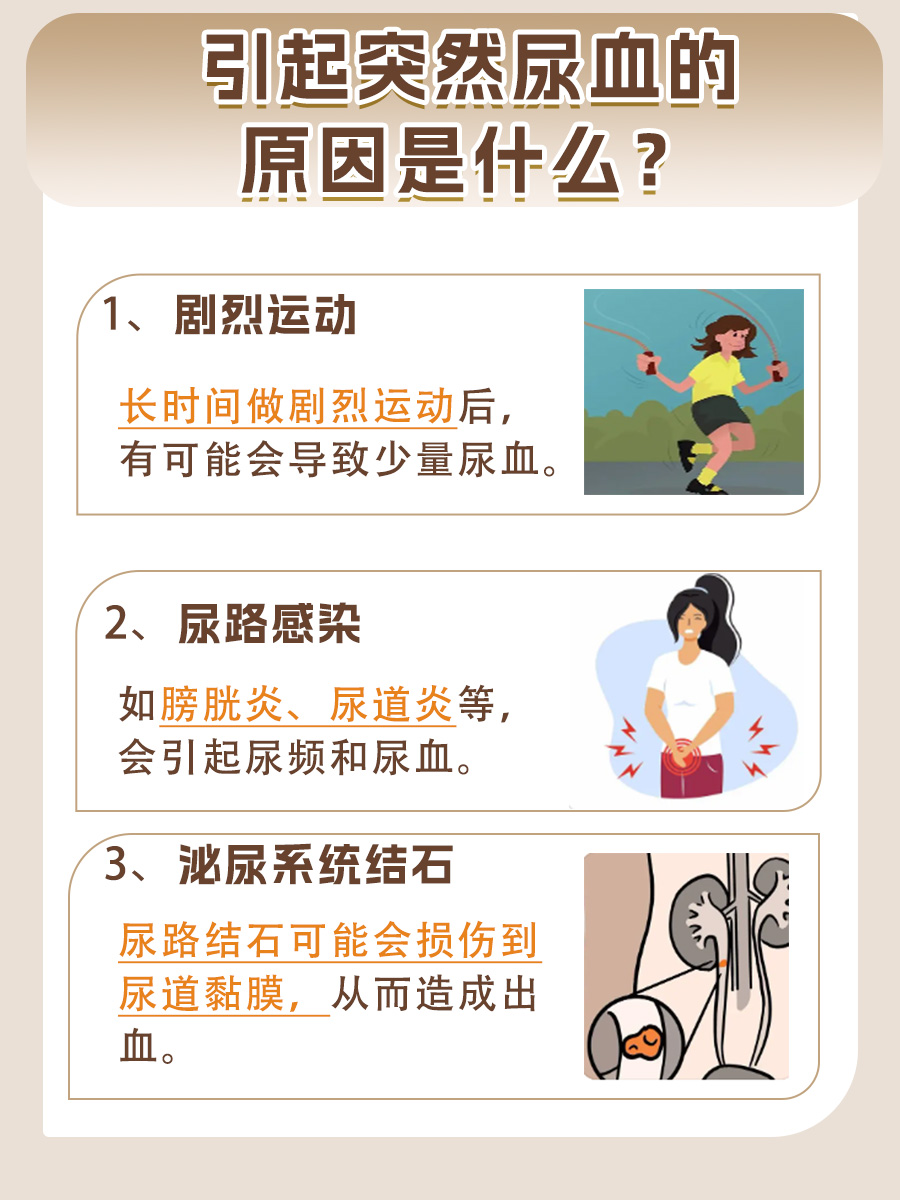 突然尿血背后的真相居然是这样的!