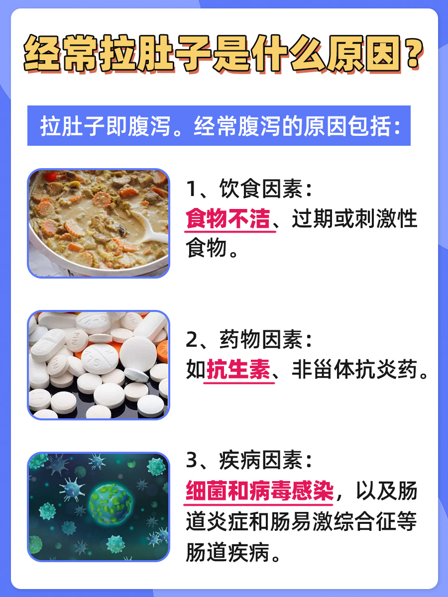 经常拉肚子的原因：医生的深度解析