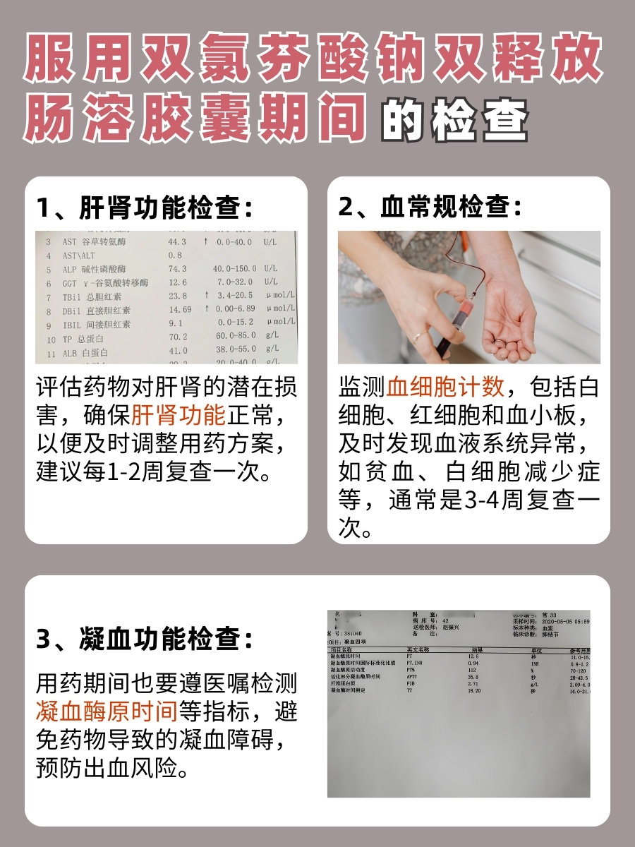 双氯芬酸钠肠溶胶囊，吃几天才不算过？