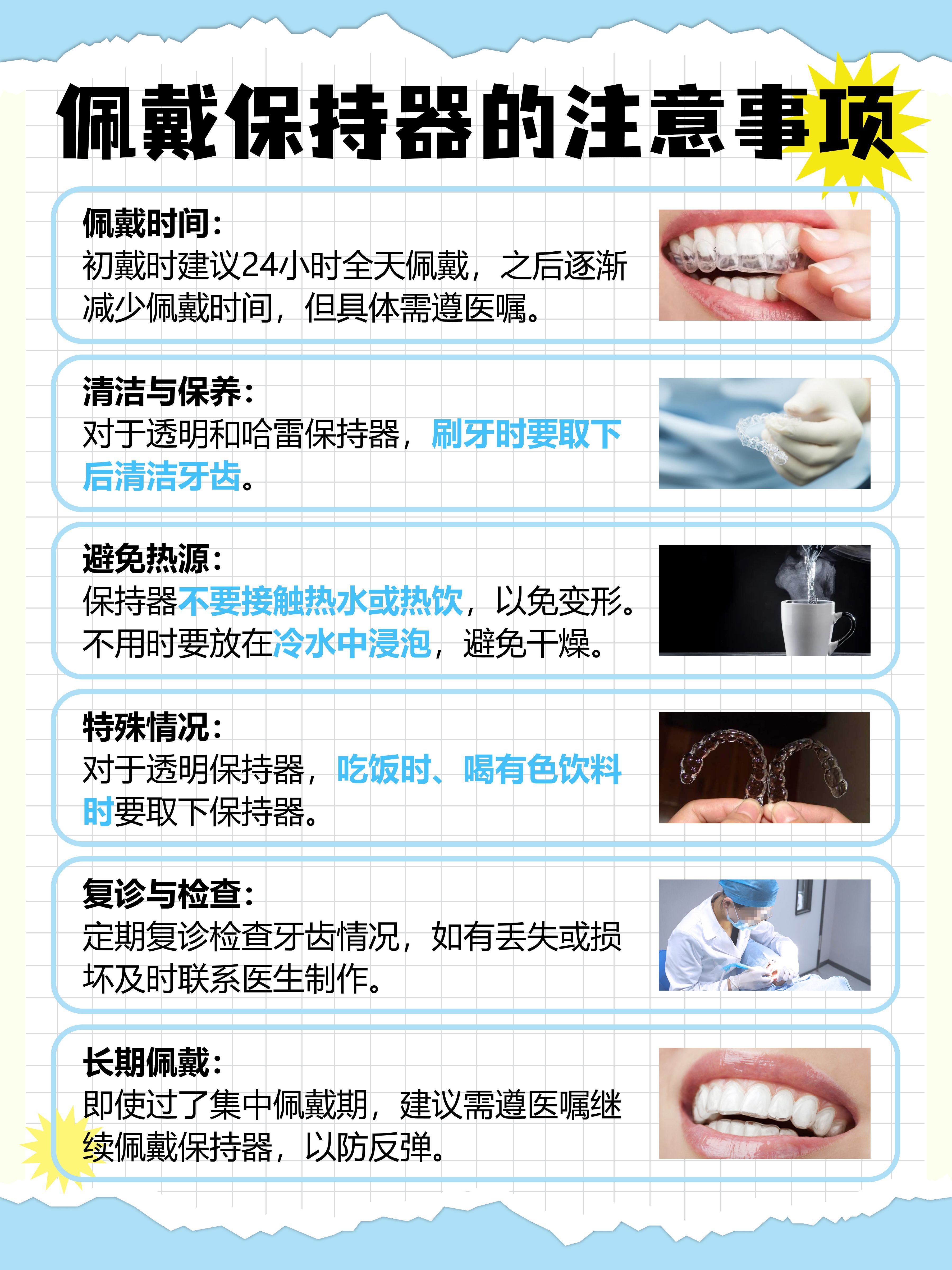 这些牙套保持器图片，你见过没？教你选择适合自己的保持器