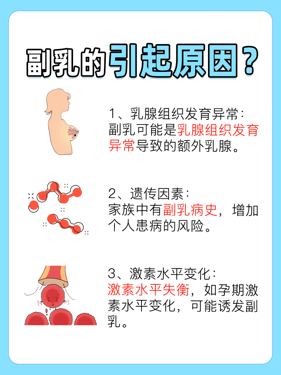 副乳的这些危害，不容忽视！
