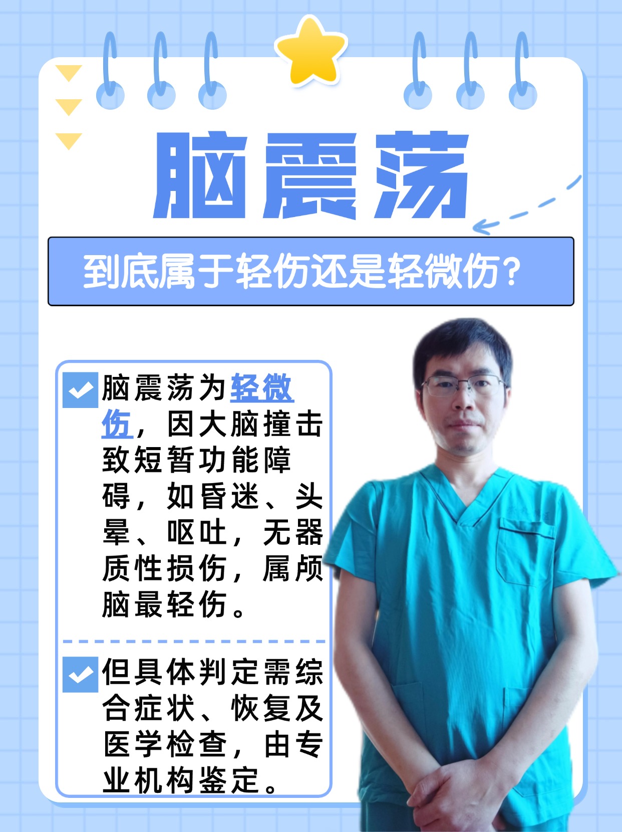 脑震荡，到底属于轻伤还是轻微伤？