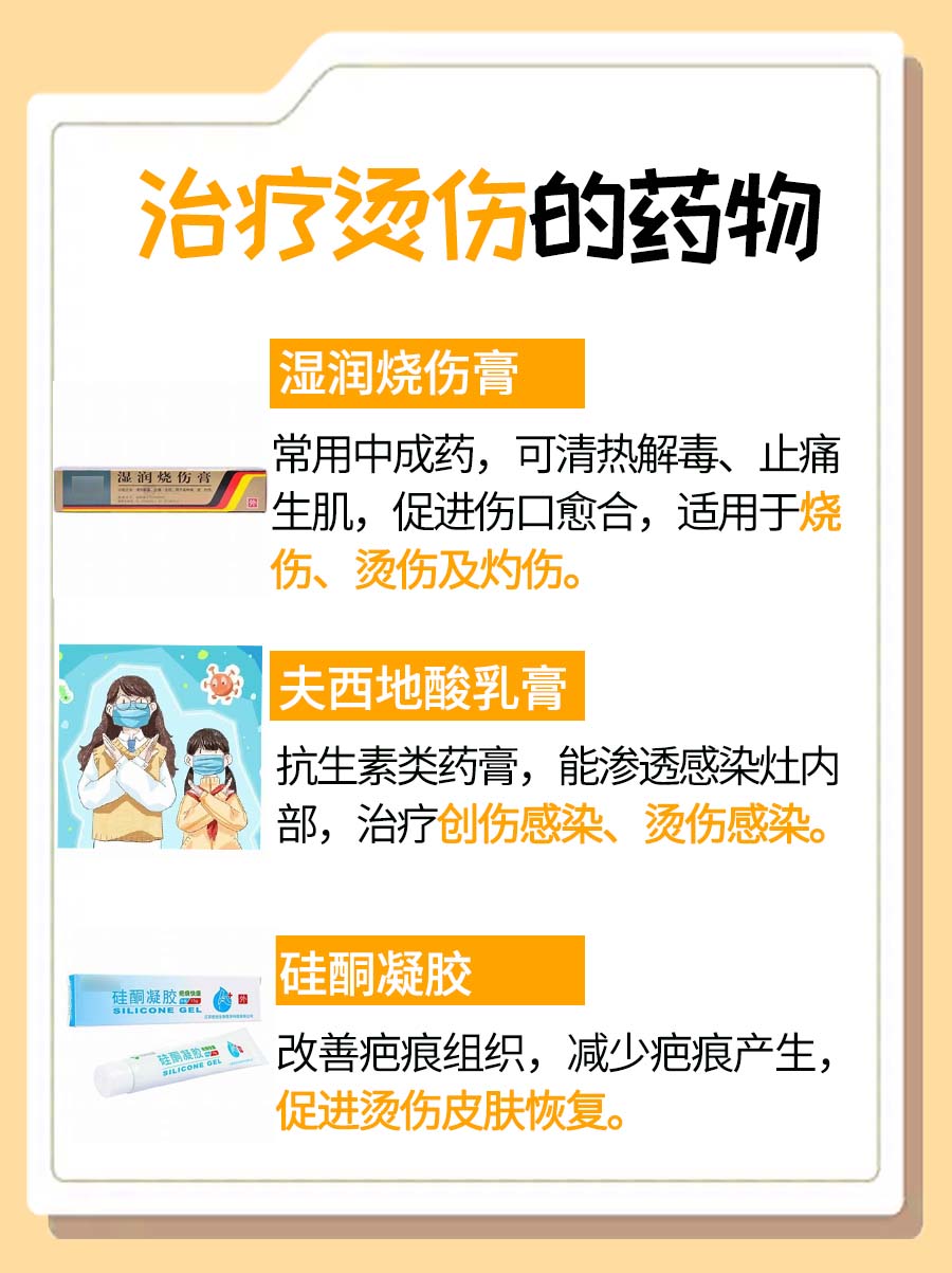 治疗烫伤的药膏有哪些？这些你知道吗？