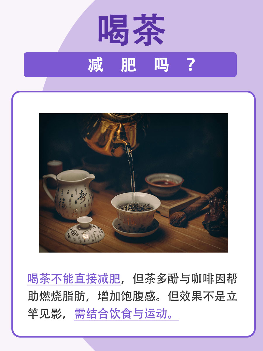 喝茶真的能帮助减肥吗?