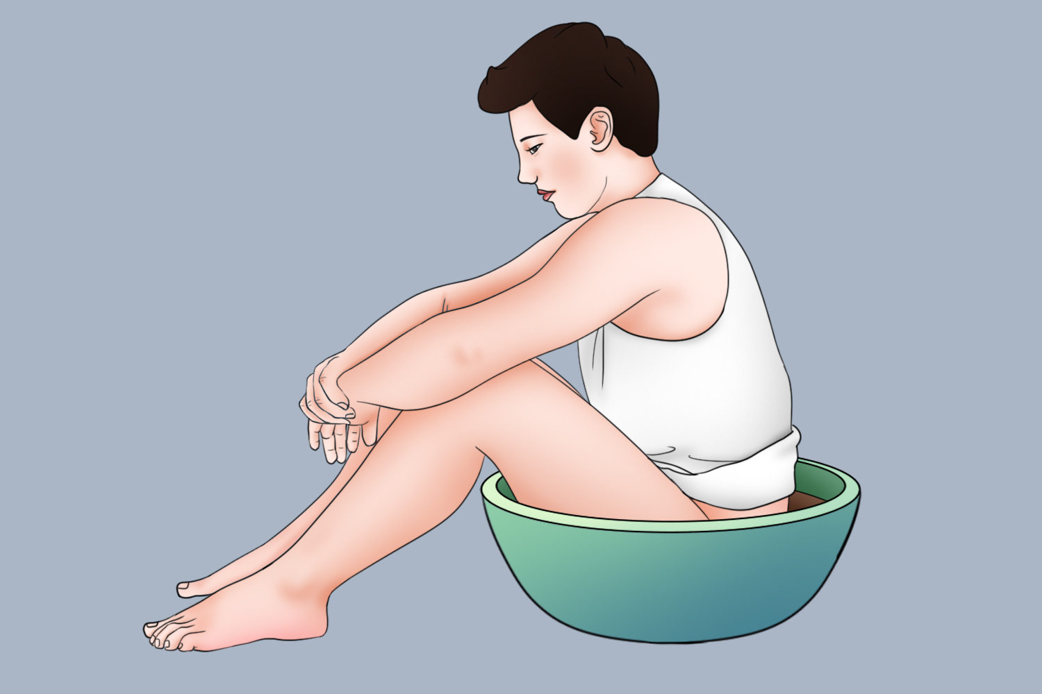 前列腺温水坐浴方法图