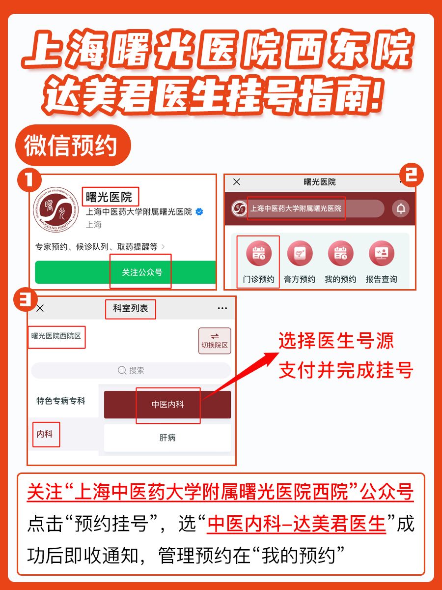 上海曙光医院西院达美君医生怎么样？怎么挂号？