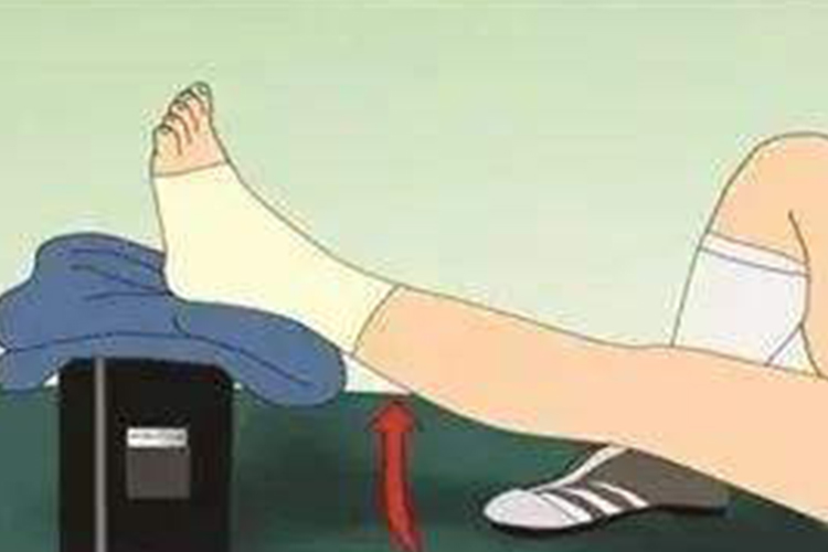 脚崴了正确的垫高图 脚崴了正确的垫高图