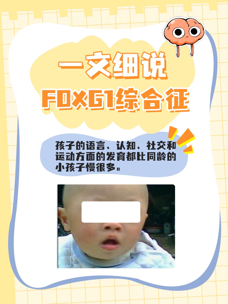 一文细说FOXG1综合征