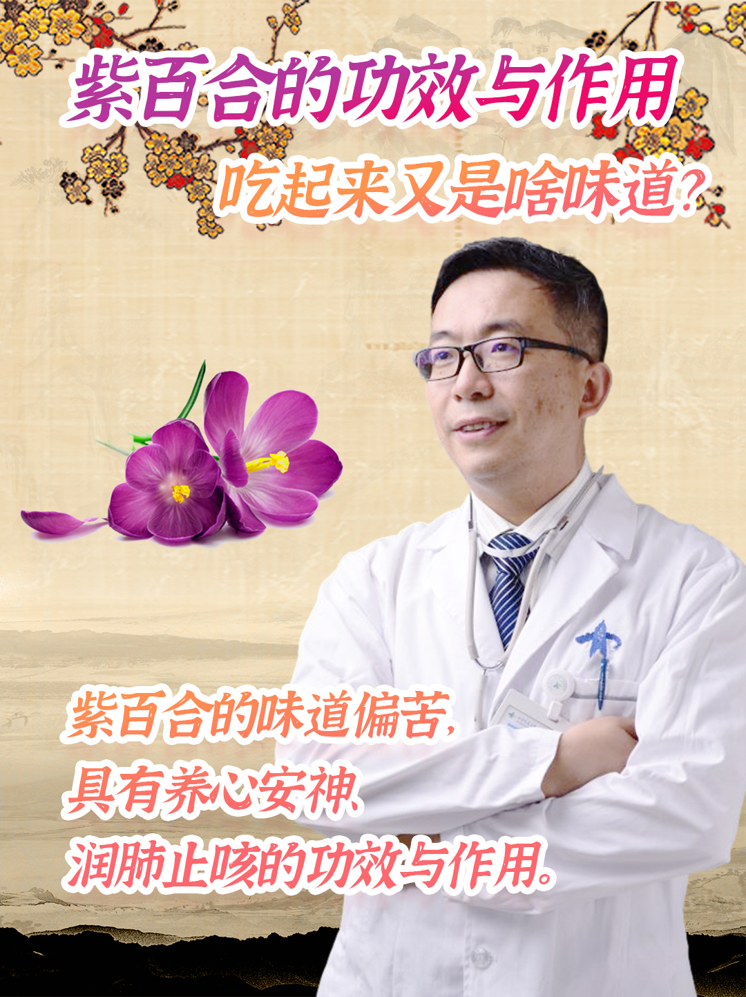 紫百合的功效与作用，吃起来又是啥味道？