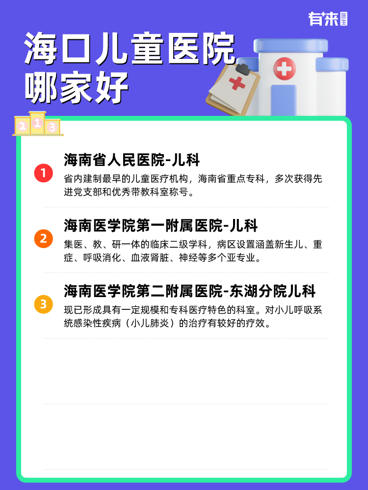 海口儿童医院哪家好