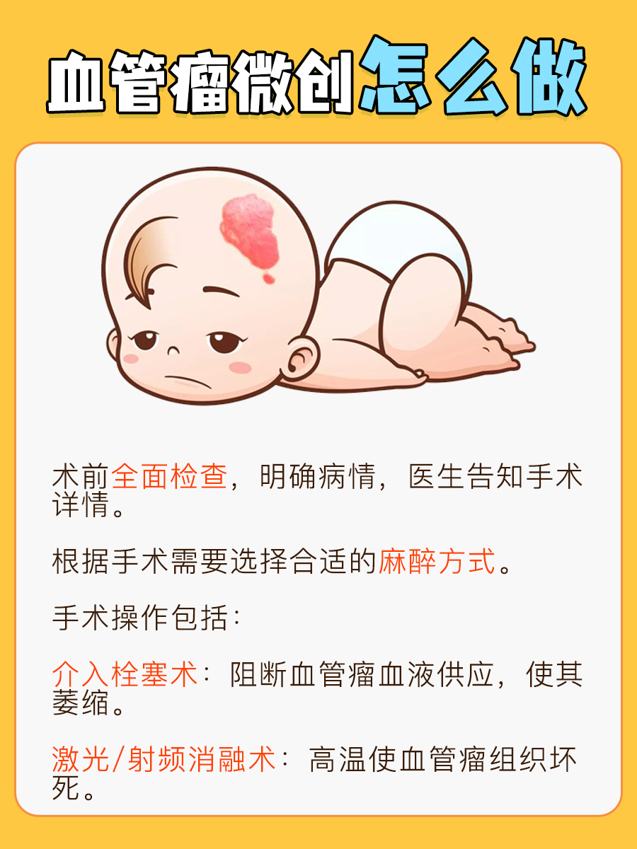 血管瘤微创手术：详细步骤与关键要点