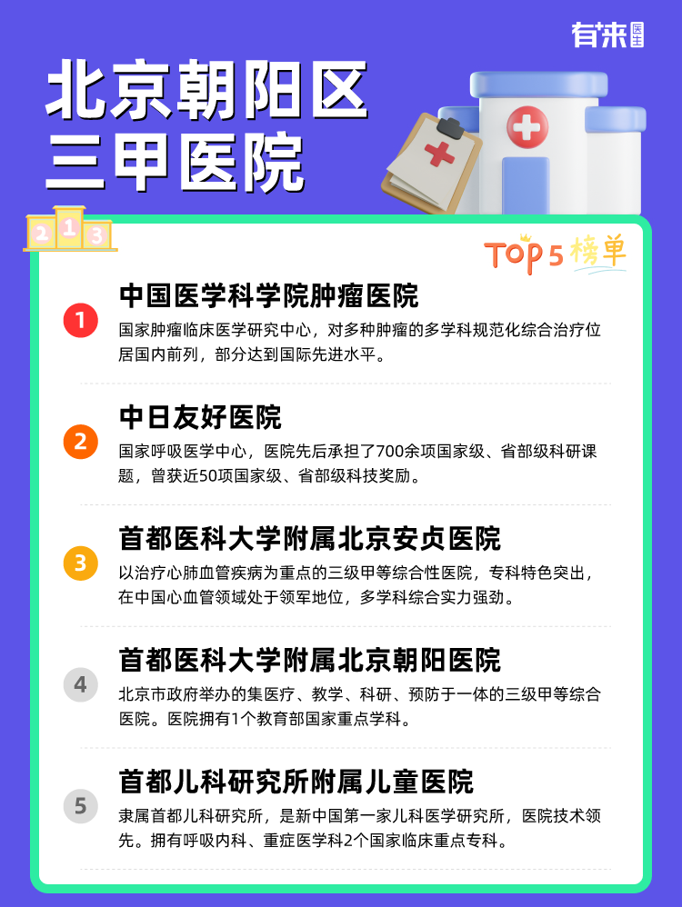 北京朝阳区三甲医院