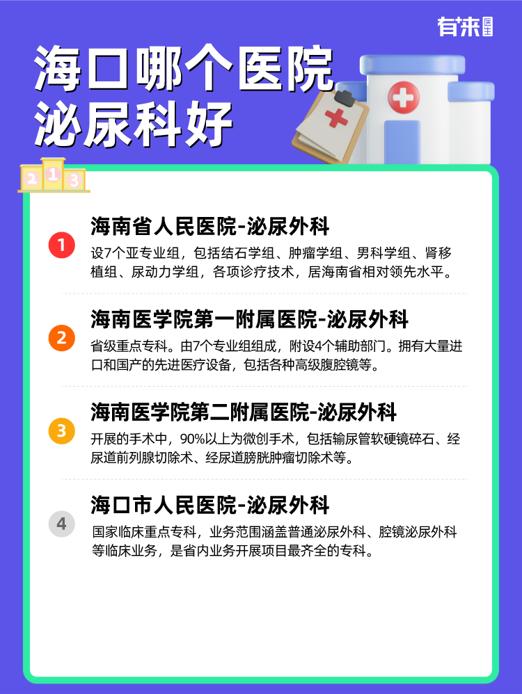 海口哪个医院泌尿科好