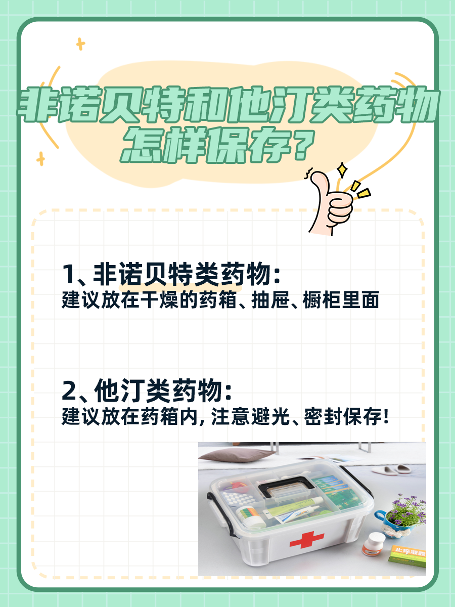 速戳！非诺贝特和他汀类药物区别看过来！