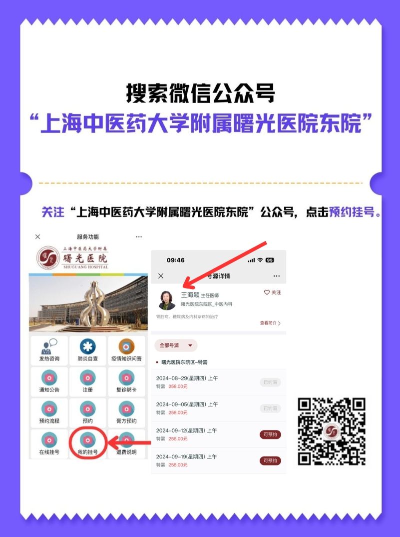 上海曙光医院东院王海颖医生怎么样？怎么挂号？