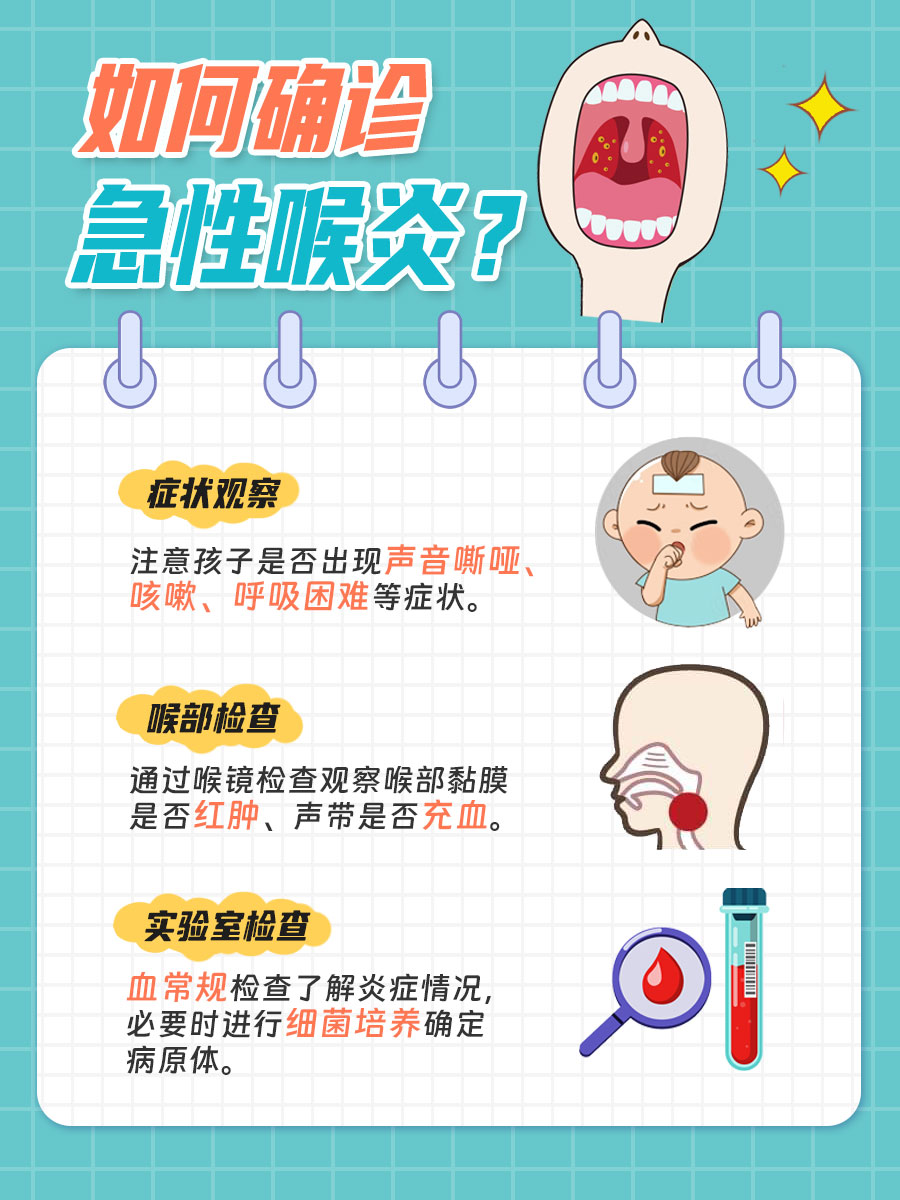 孩子能睡着，会是急性喉炎吗？