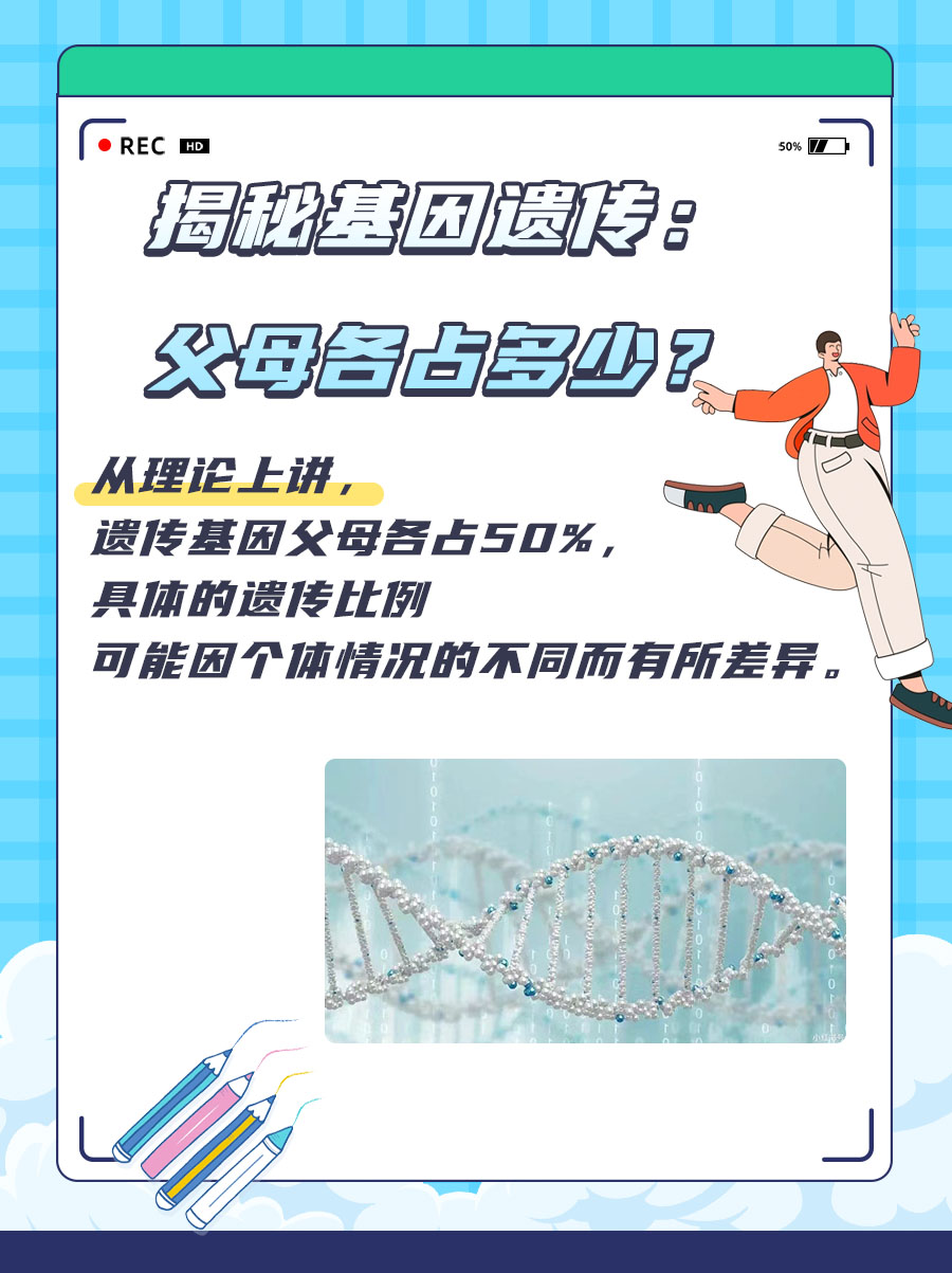 揭秘基因遗传:父母各占多少?