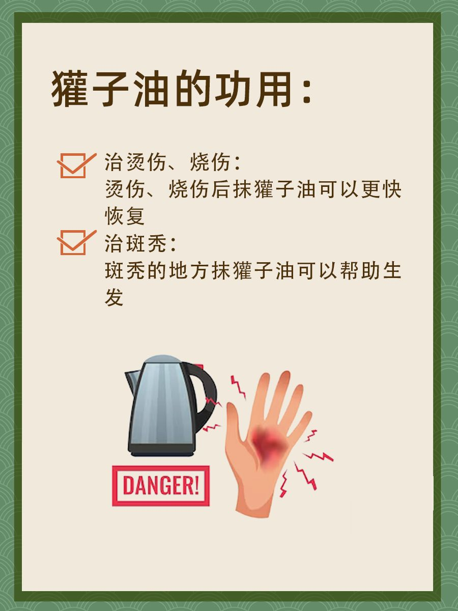 獾子油功用多—皮肤的“好帮手”