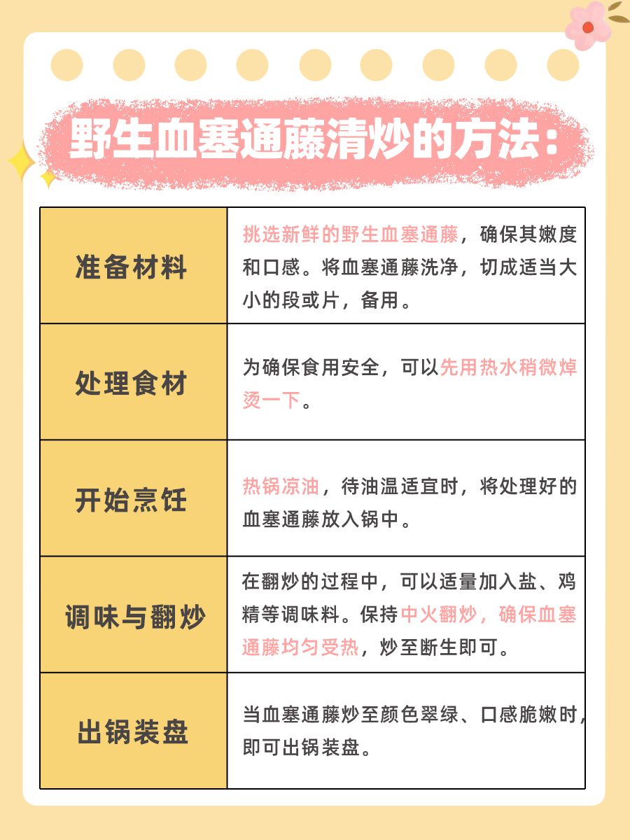 野生血塞通藤怎样吃?看完心里就有数了