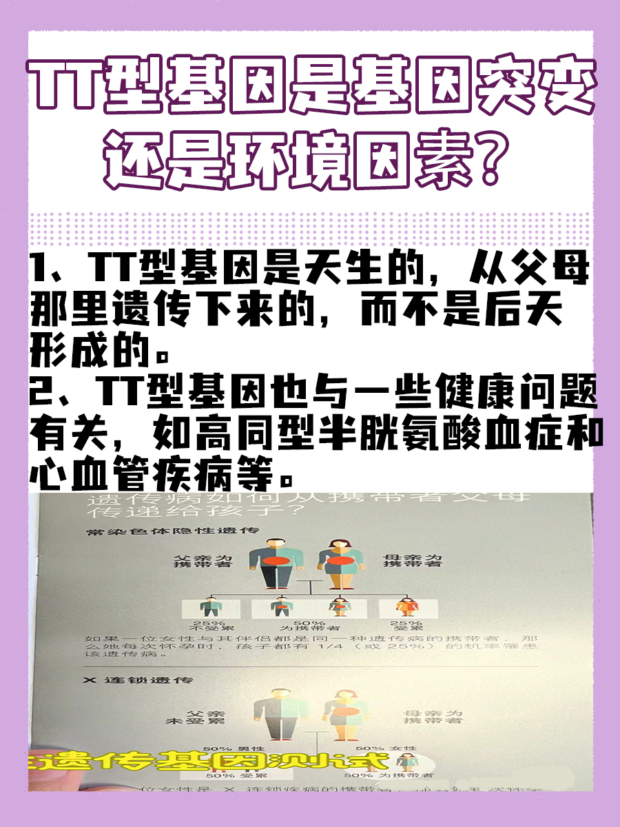医生一文讲清:TT型基因是怎么造成的?