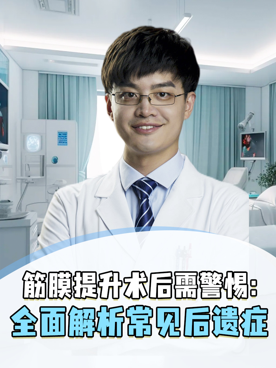 筋膜提升术后需警惕:全面解析常见后遗症