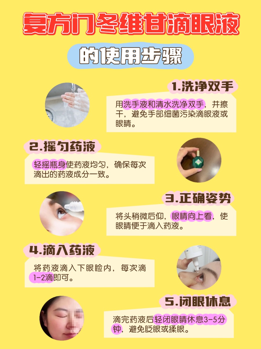 别怕！复方门冬维甘滴眼液不是激素药