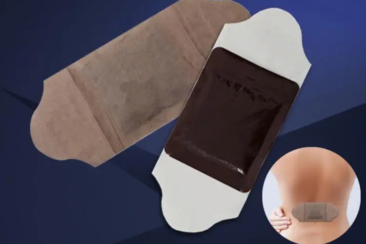 粘贴隔物灸热疗贴图