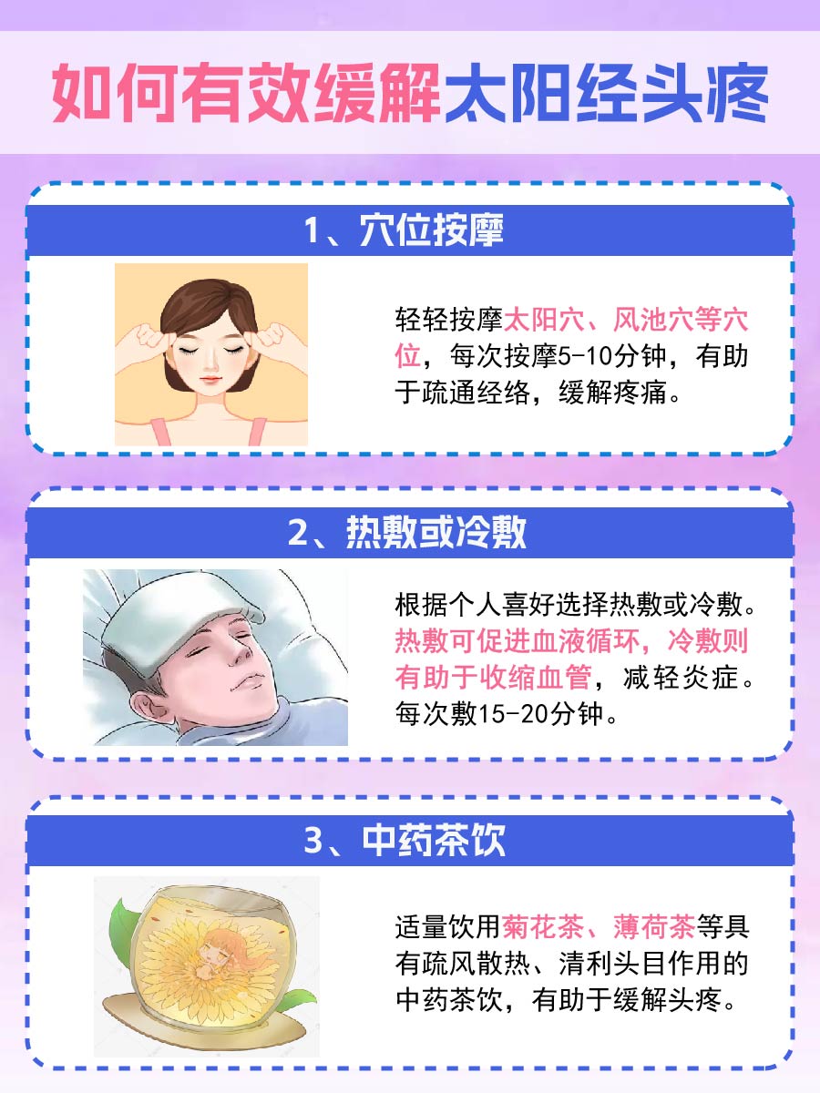 头疼偏偏太阳经一边疼，哪里出了问题？