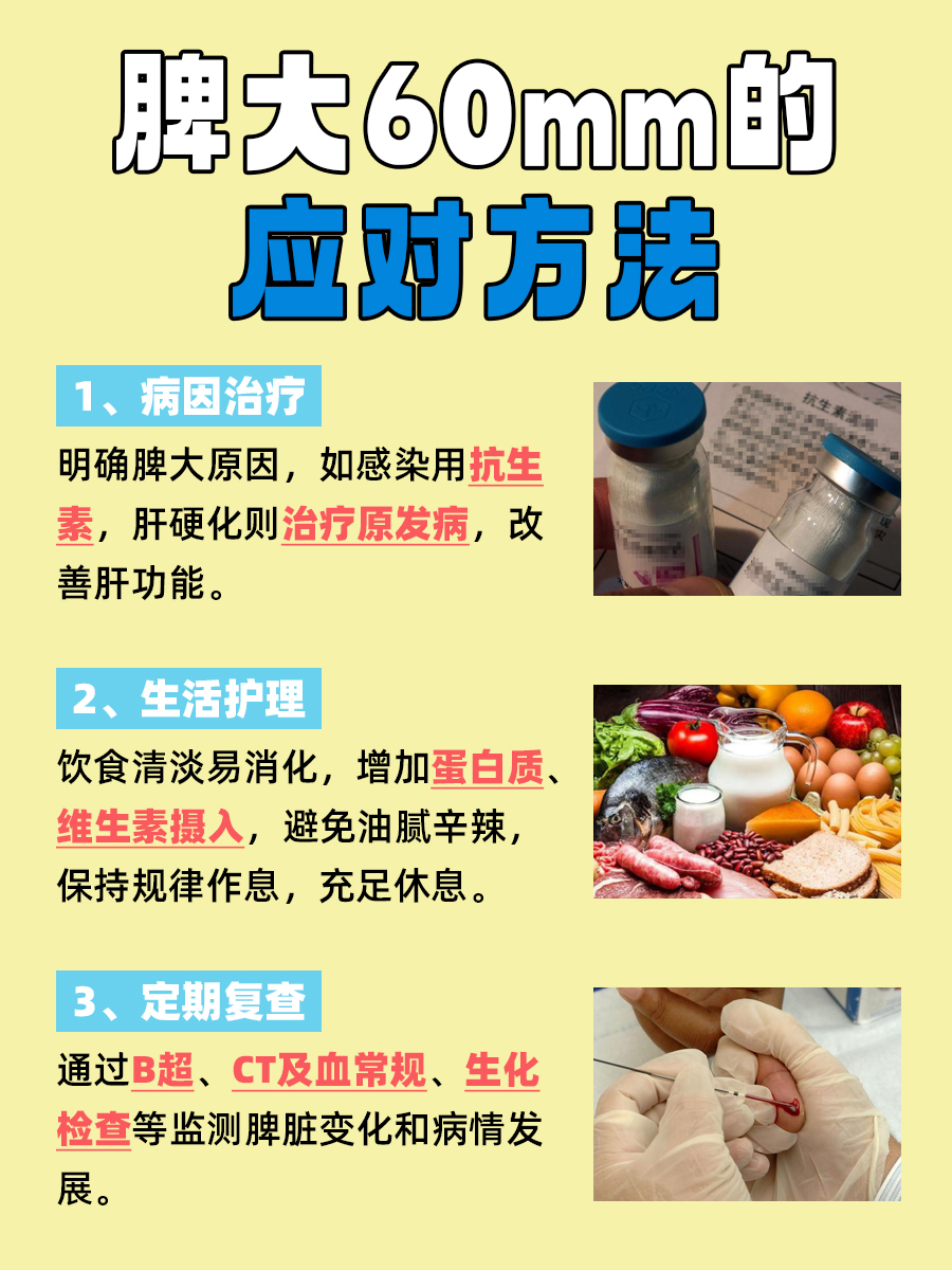 脾大60mm算什么程度？轻度or中度？