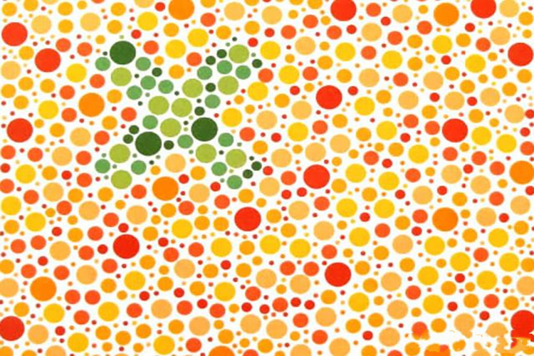 高考体检色盲色弱测试图