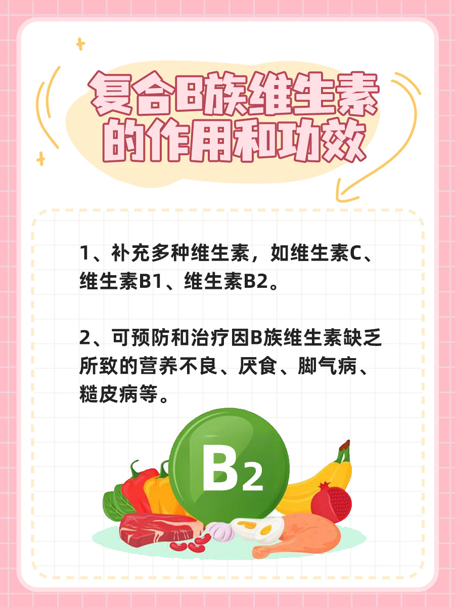 带你了解：诺特兰德复合B族维生素的作用和功效