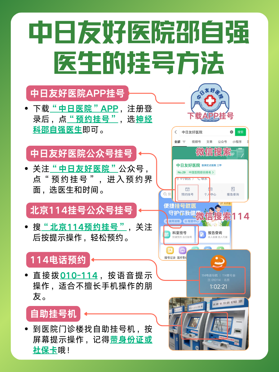 中日友好医院邵自强医生怎么样？怎么挂号？