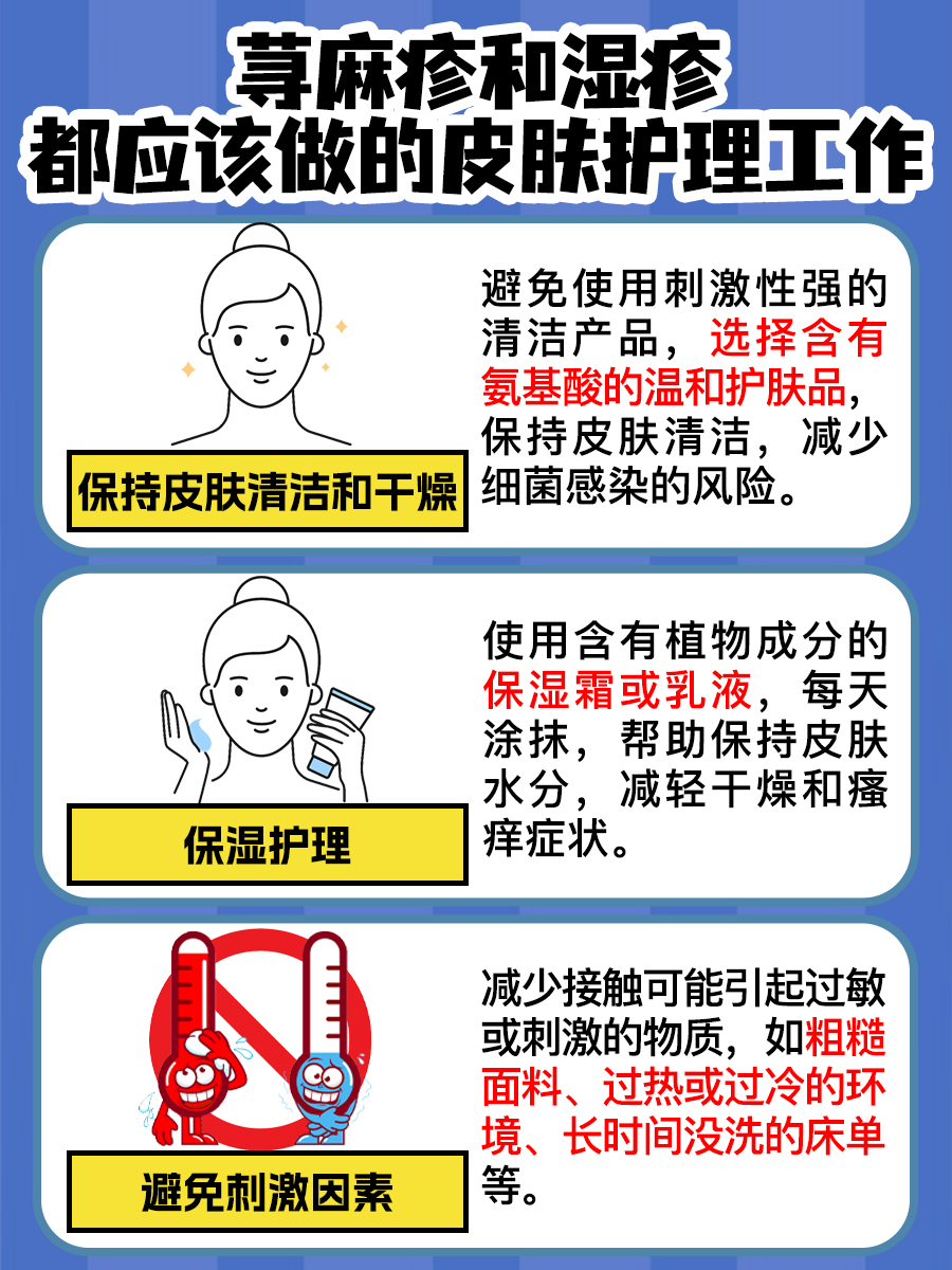 荨麻疹和湿疹,你不知道的区别在这里!