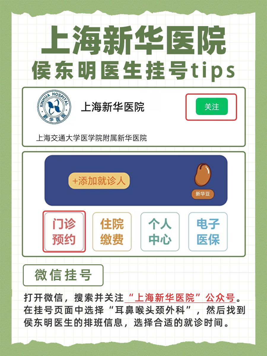 上海新华医院侯东明怎么样？怎么挂号？