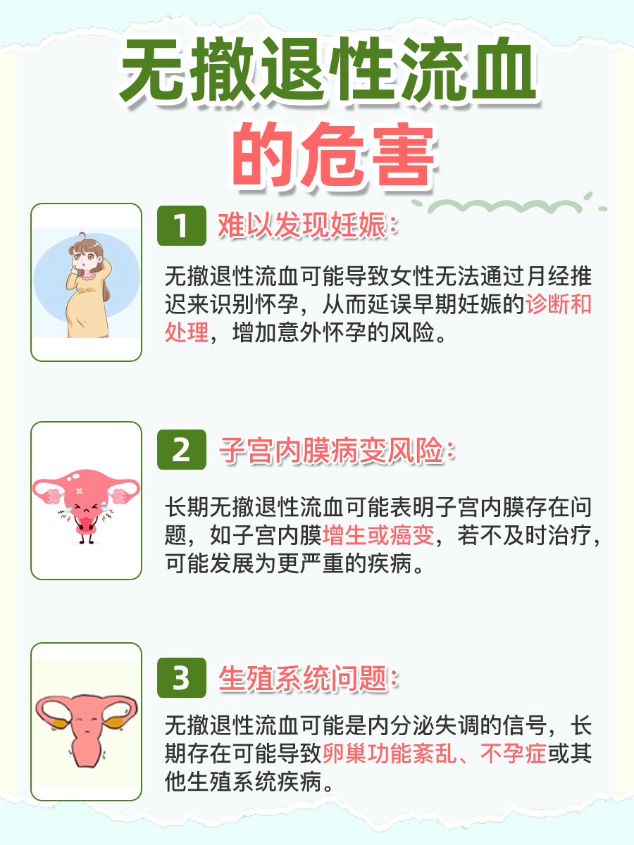 无撤退性流血，代表什么？医生揭秘