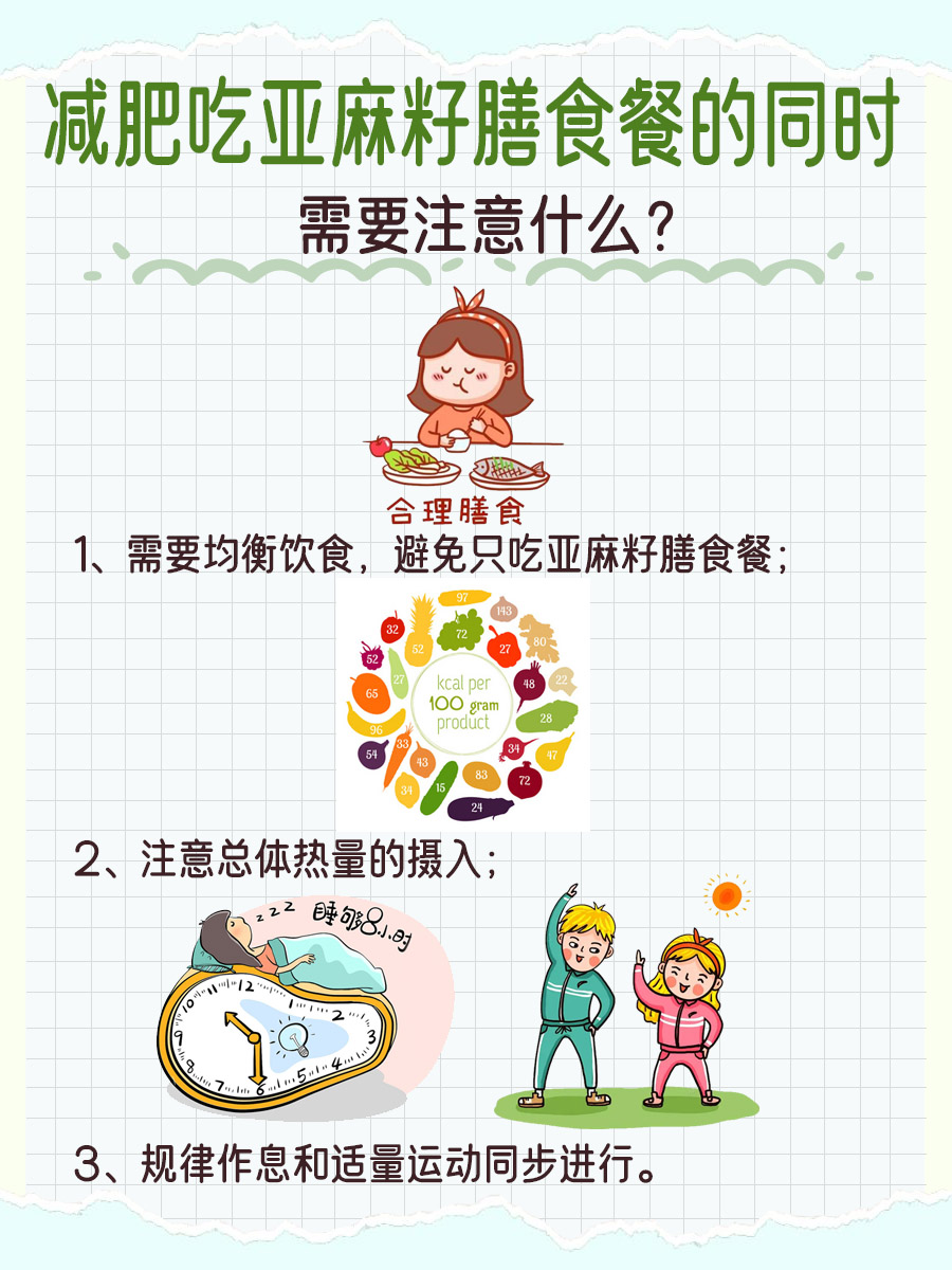 减肥吃亚麻籽膳食餐，真的有效吗？