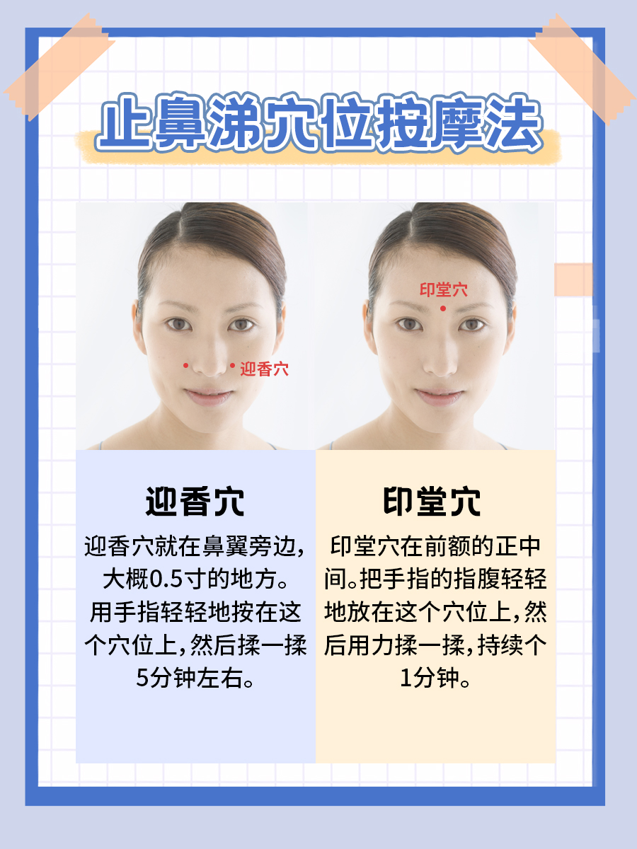 快速止鼻涕小妙招：简单按摩，呼吸更顺畅
