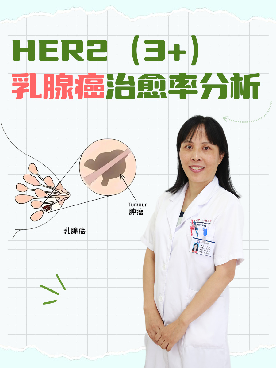 HER2（3+）乳腺癌治愈率分析