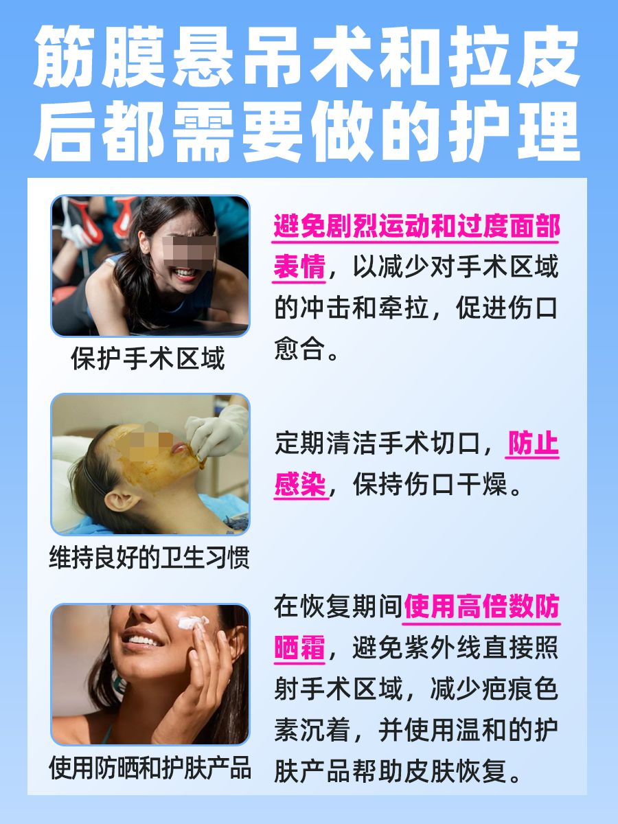 筋膜悬吊术和拉皮的区别是什么？医生告诉你