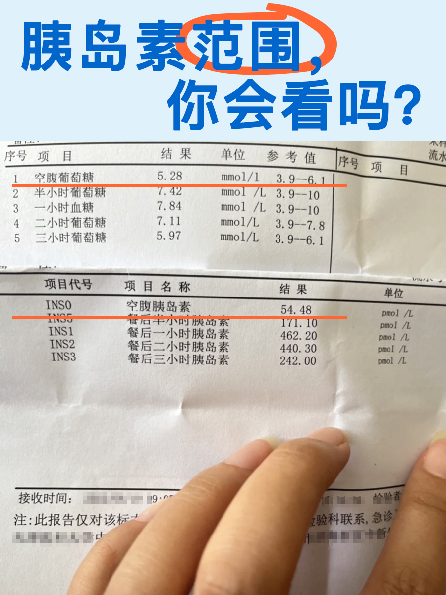 胰岛素空腹值多少是正常，报告解读