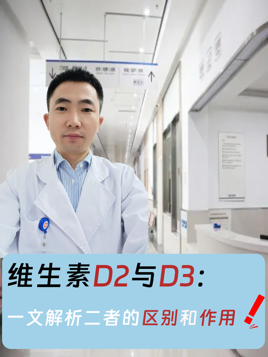 维生素D2与D3：一文解析二者的区别和作用
