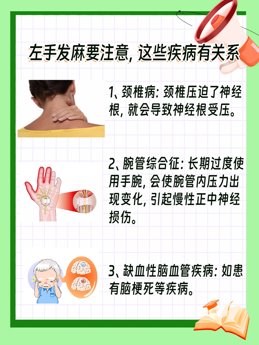 左手发麻可能是大病征兆,教你四招赶走它