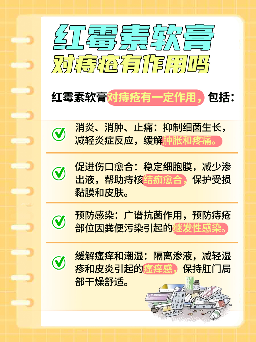 红霉素软膏对痔疮是否有用？科普解读