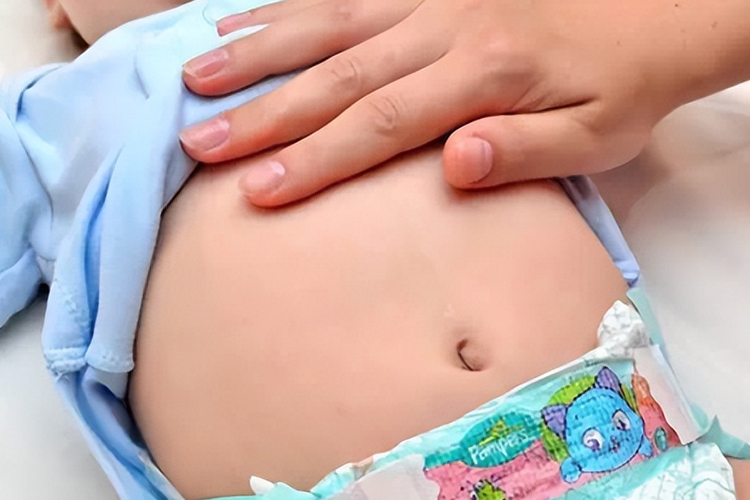 正常儿童肚子图片