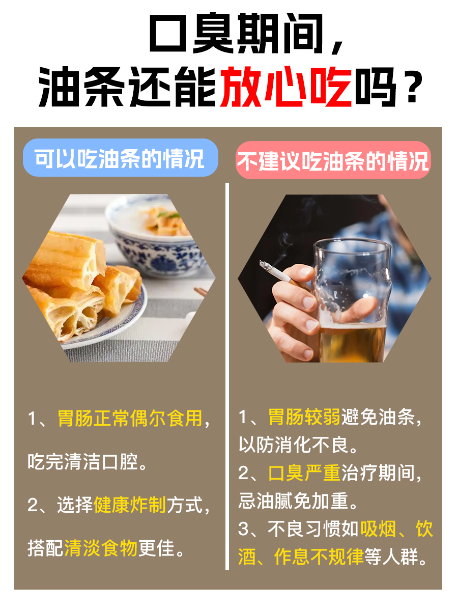口臭来袭，油条还能是早餐吗？