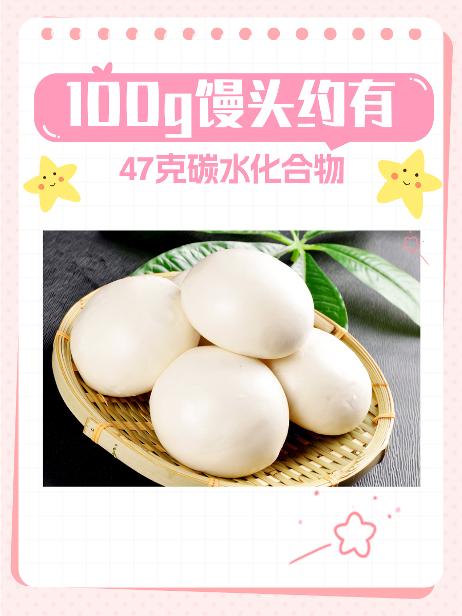 一文了解！馒头到底有多少碳水？